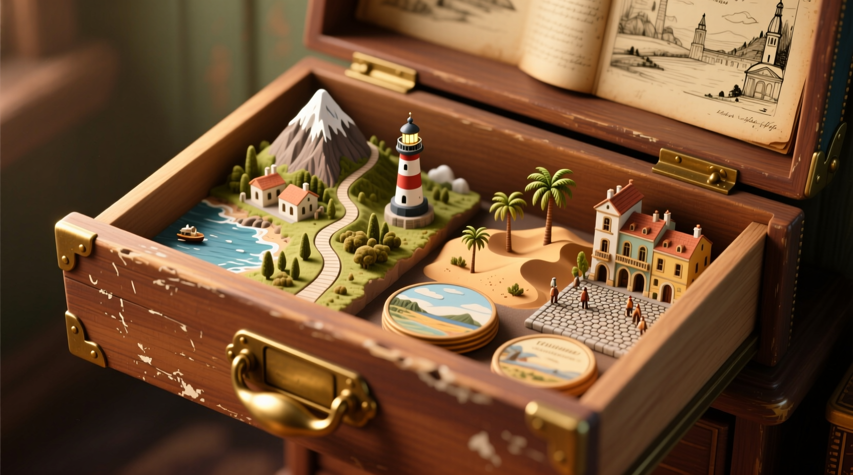 you should have a travel drawer