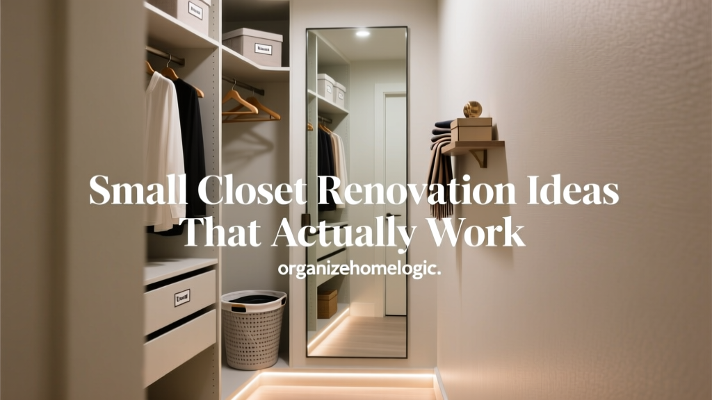Small Closet Renovation Ideas That Actually Work