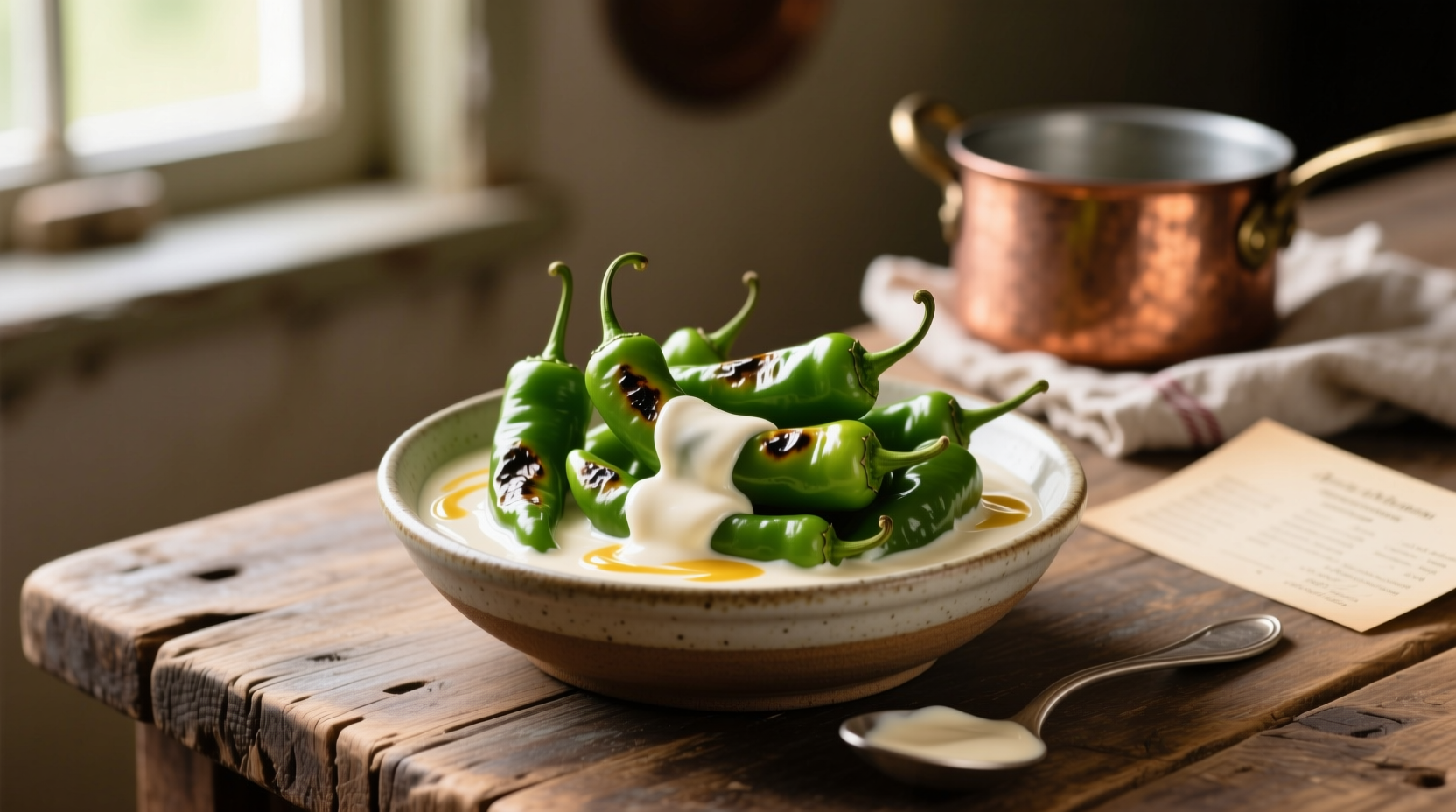 Creamed Shishitos: The Science-Backed Method (No Dairy, 8 Minutes)