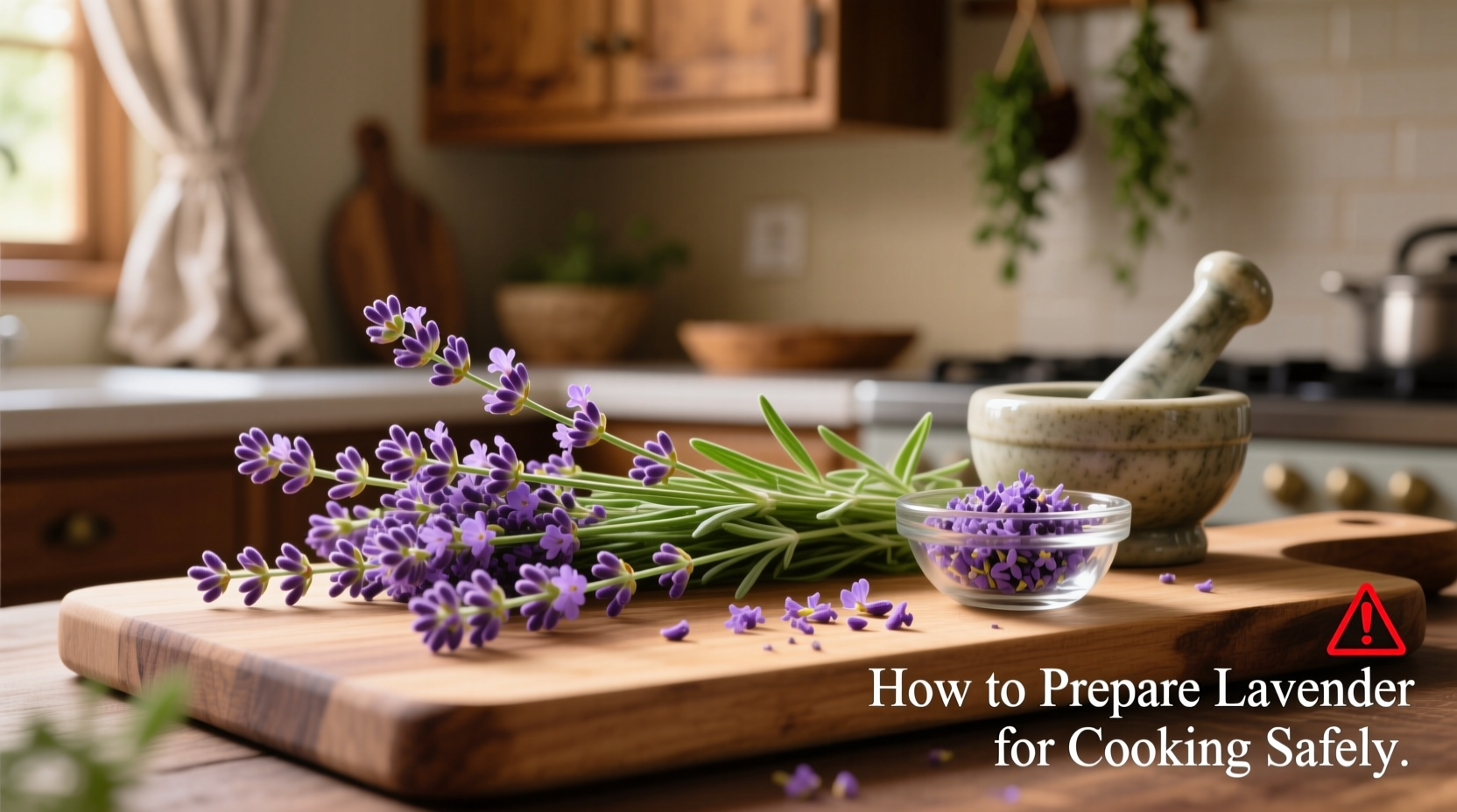 5 Steps to Cook With Lavender Safely | TheHomeSprouts