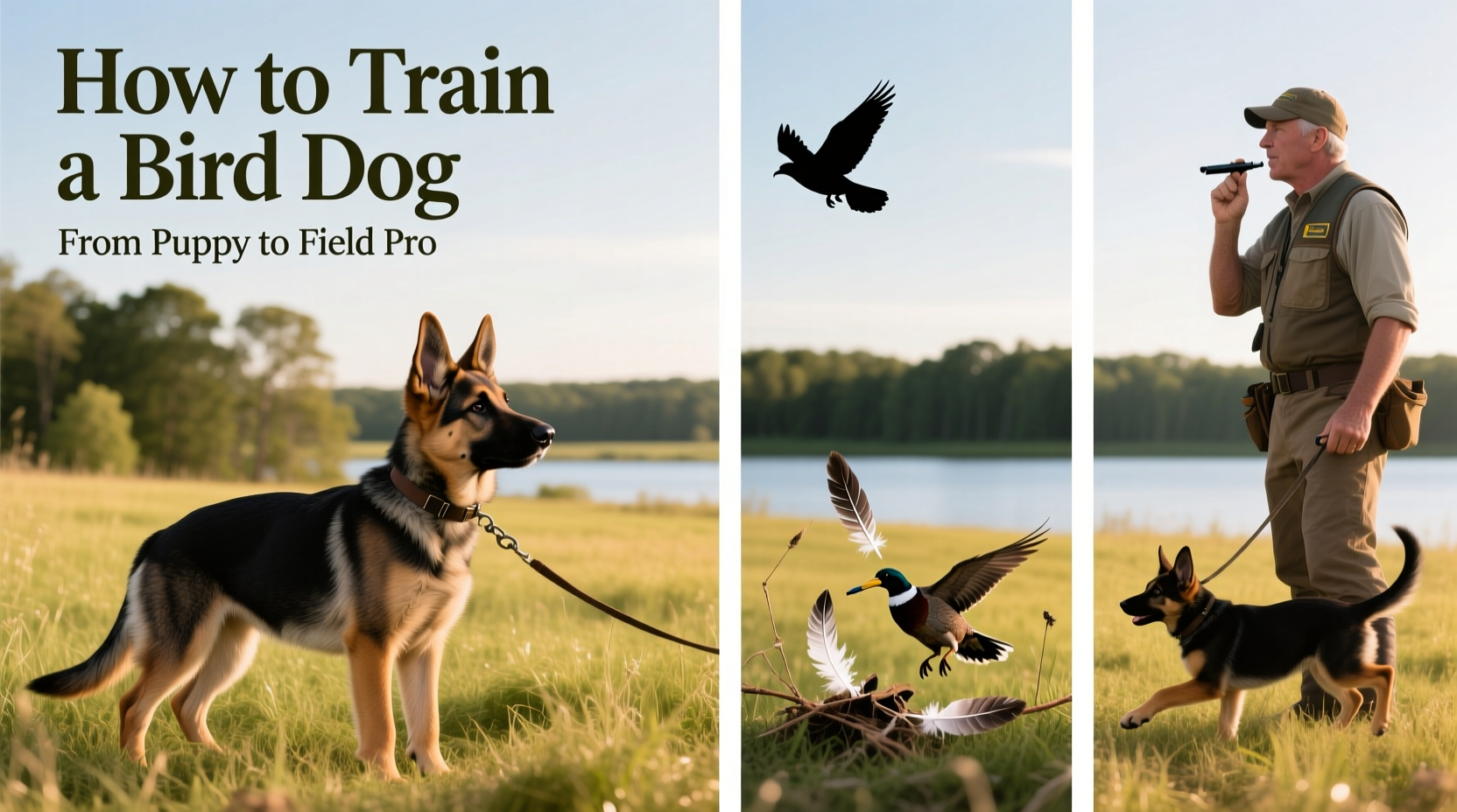 how to train a bird dog