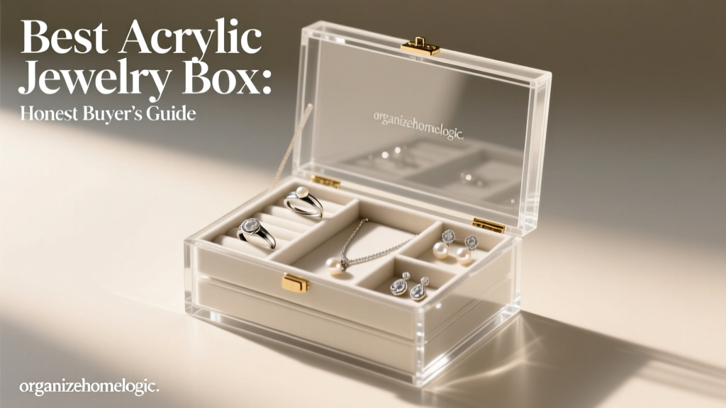 Best Acrylic Jewelry Box: Honest Buyer’s Guide