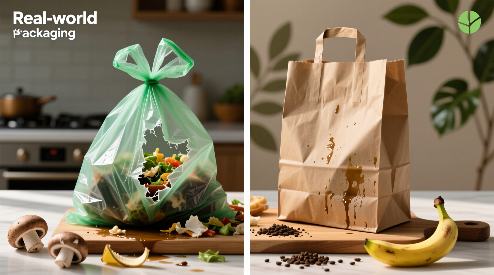 compostable trash bags vs paper grocery bags