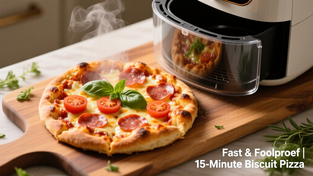 Air Fryer Biscuit Pizza: Crispy, Fast & Foolproof