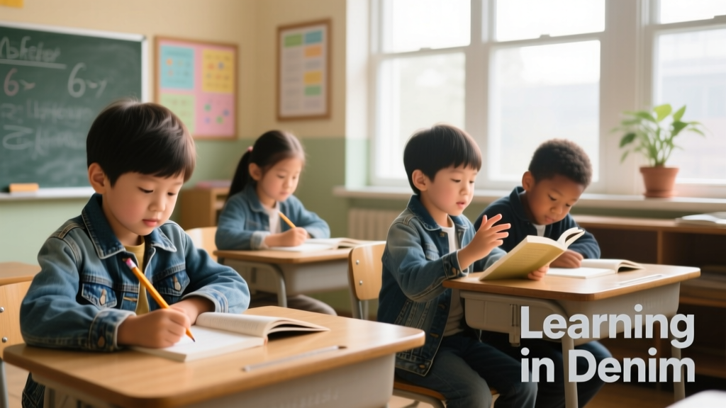 Denim: From Workwear Revolution to Developmental Learning Tool in Early Childhood Education