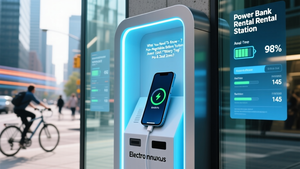 Power Bank Rental Station What You Need To Know: 7 Non-Negotiables Before You Rent (Avoid $45 'Battery Trap' Fees & Dead Zones)