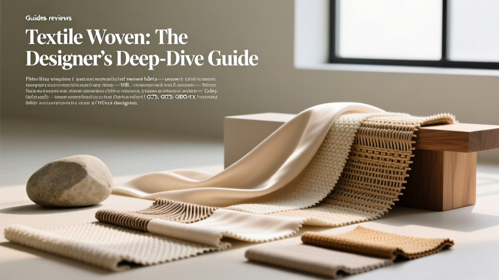 Textile Woven: The Designer’s Deep-Dive Guide