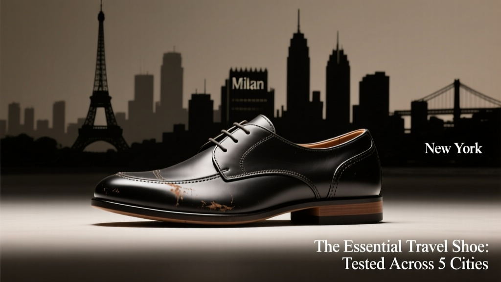 The Essential Travel Shoe: Tested Across 5 Cities