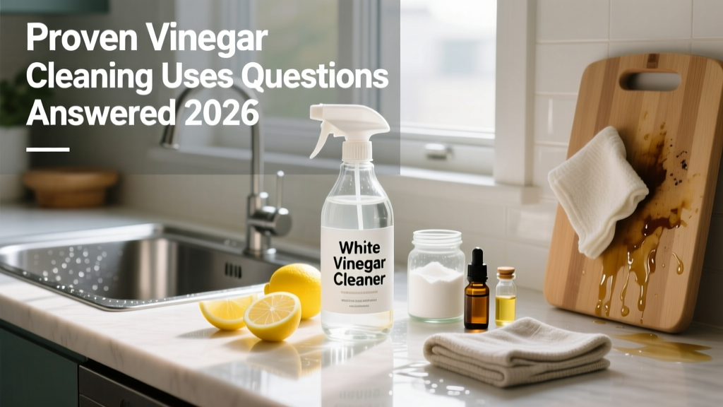 Proven Vinegar Cleaning Uses Questions Answered 2026