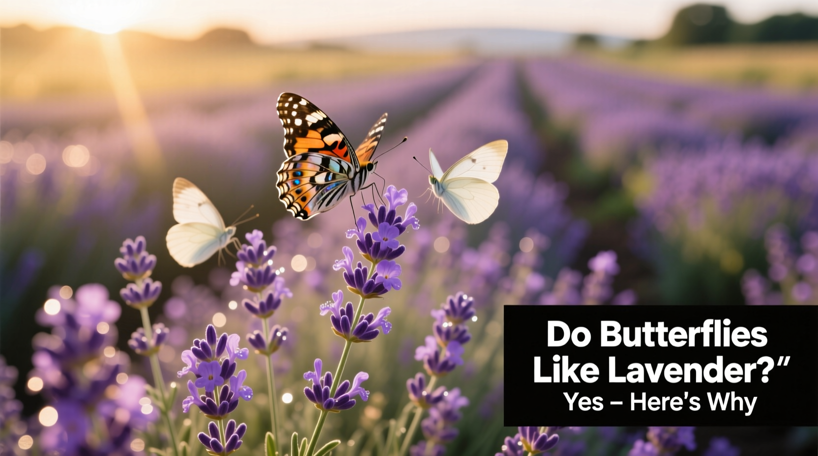 5 Butterflies That Love Lavender | TheHomeSprouts