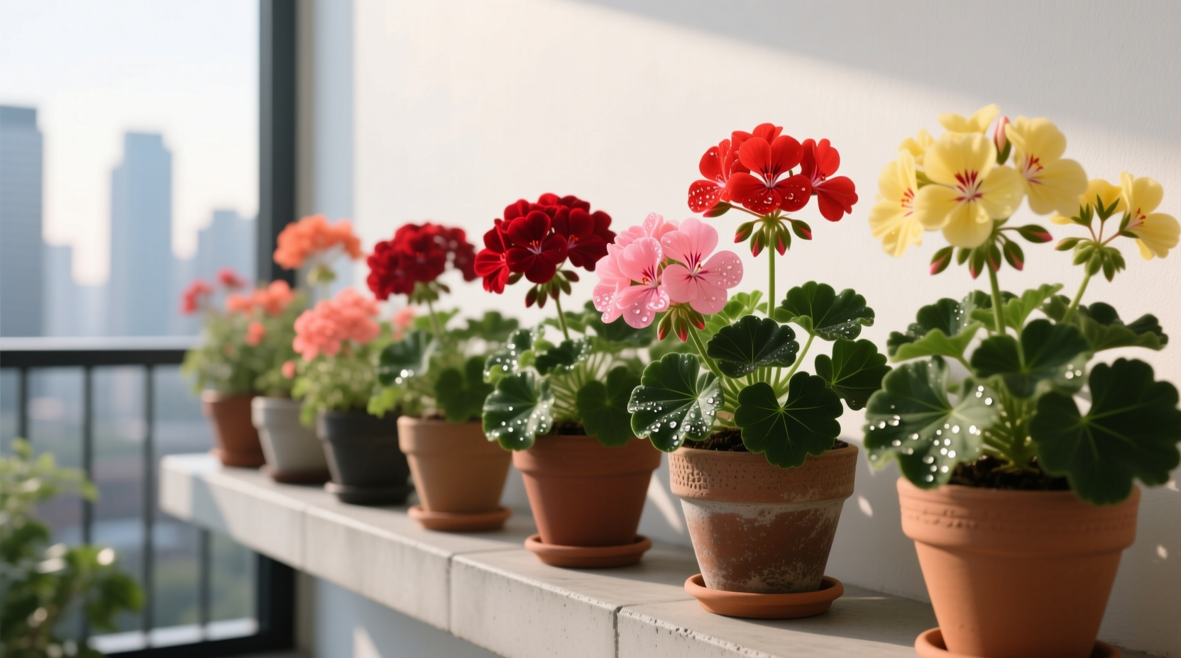 best geraniums for pots