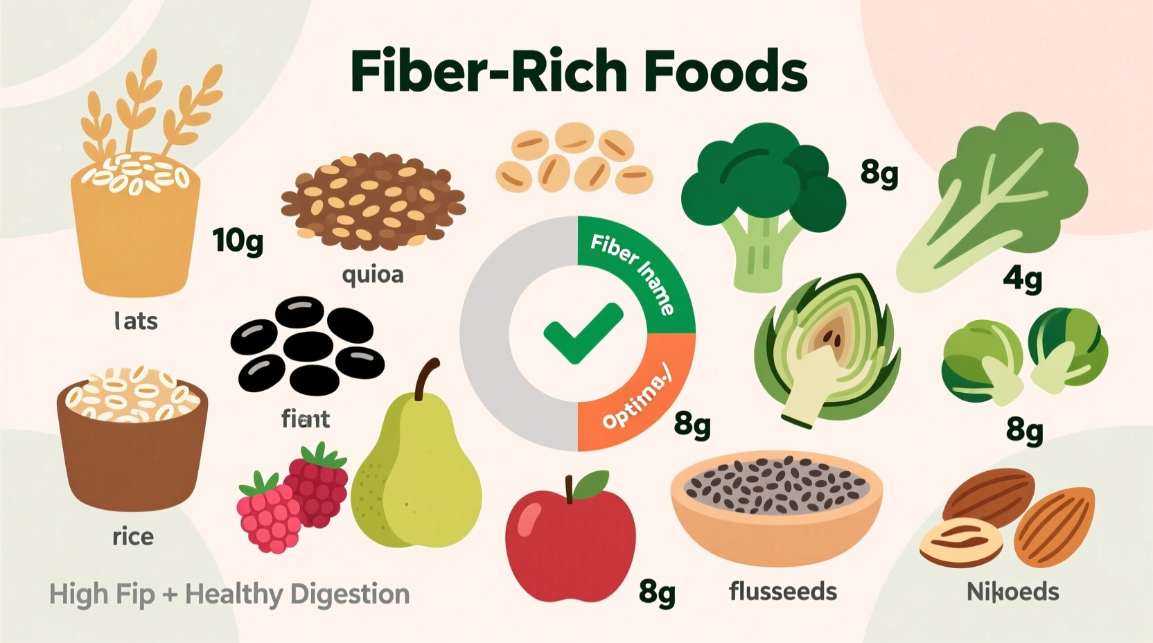 Top 20 High-Fiber Foods: Natural Sources for Better Digestion