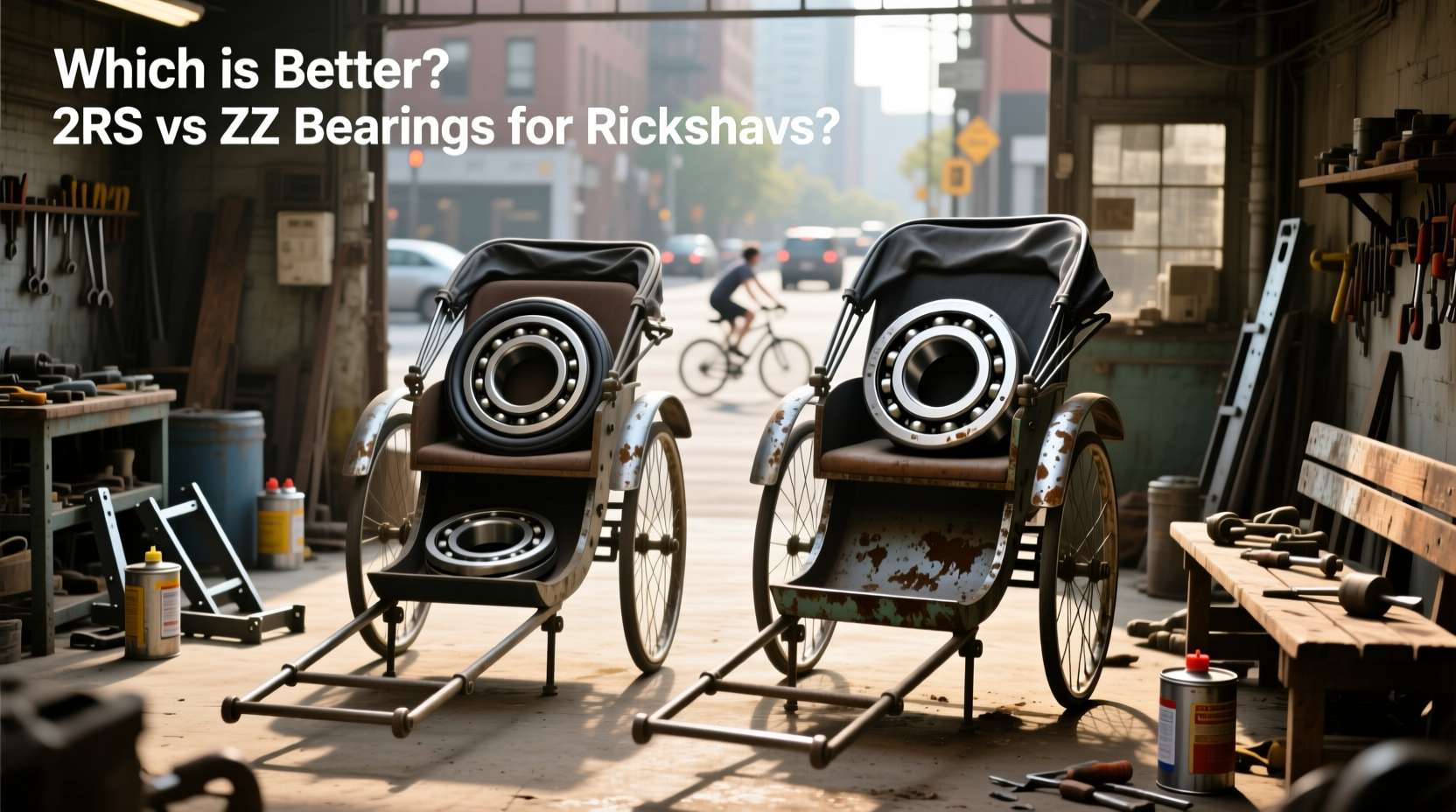 bearing for rickshaw,Which is better, 2RS or ZZ bearing? buying guide