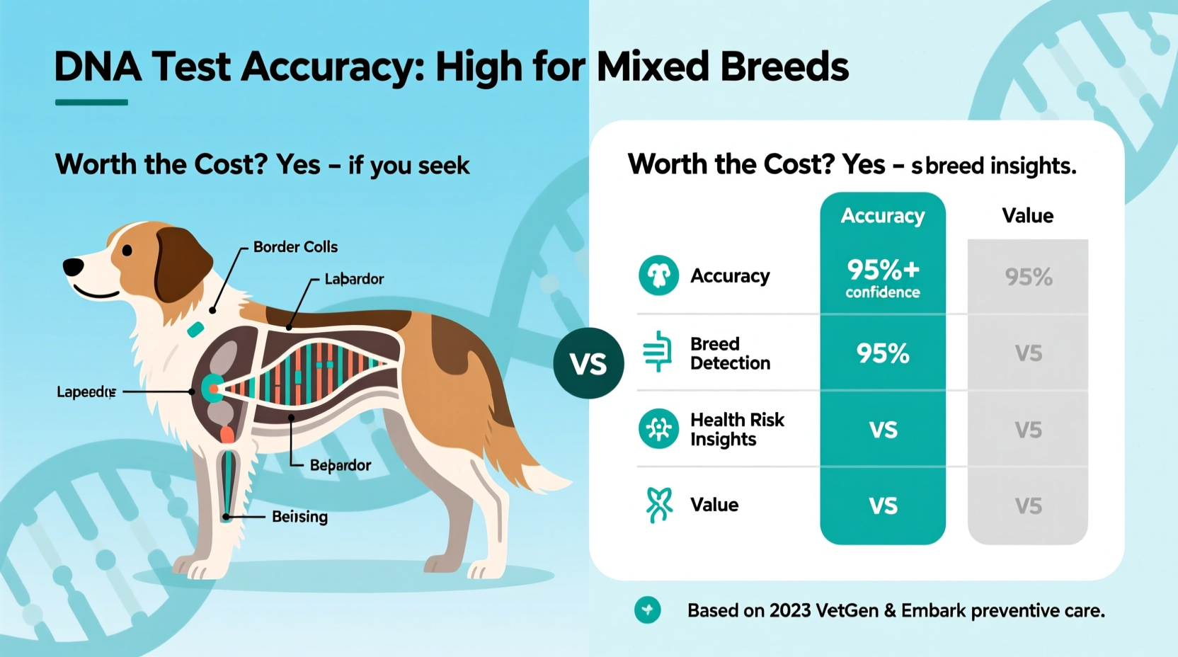are pet dna tests accurate for mixed breed dogs and worth the cost