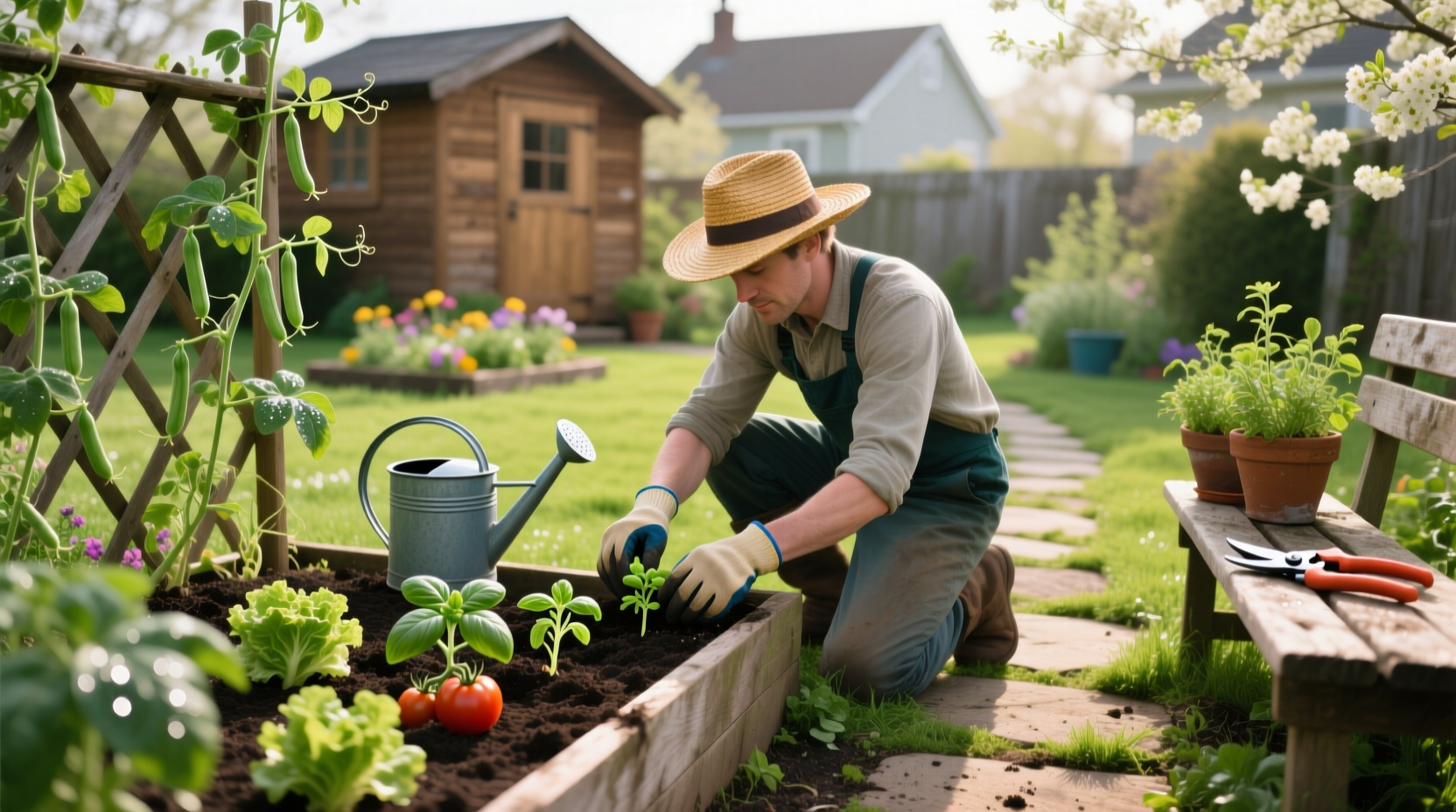 gardening tasks for april