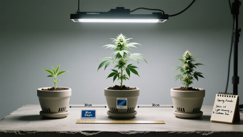 How Far Apart Should Weed Plants Be Indoors?