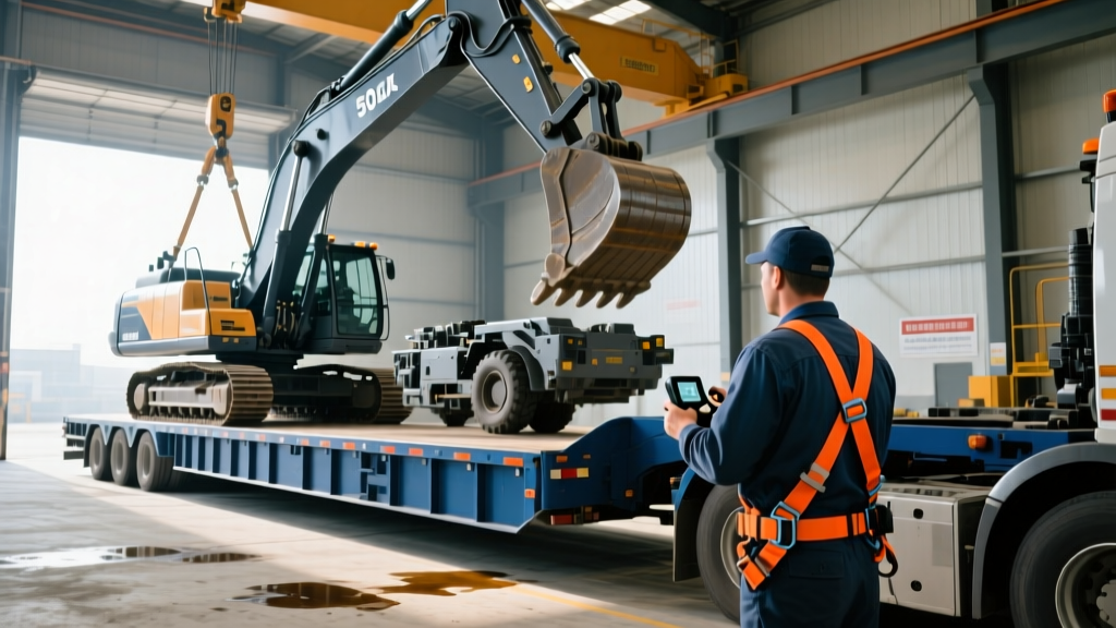Heavy Equipment Trailer Loading: Operator Training & Safety Guide