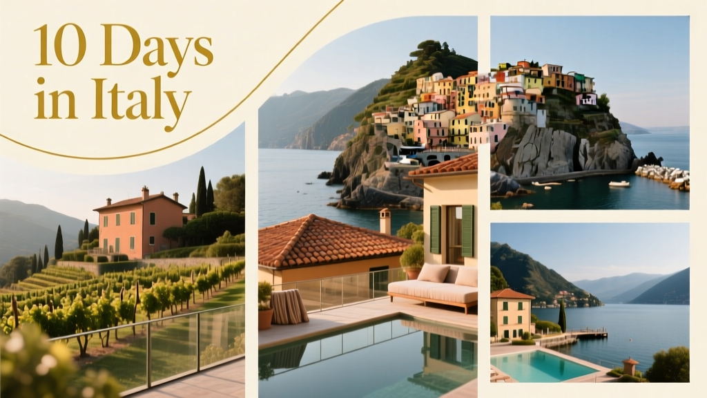 10 Days in Italy Itinerary: A Realistic, Hospitality-Optimized Route from Rome to Venice