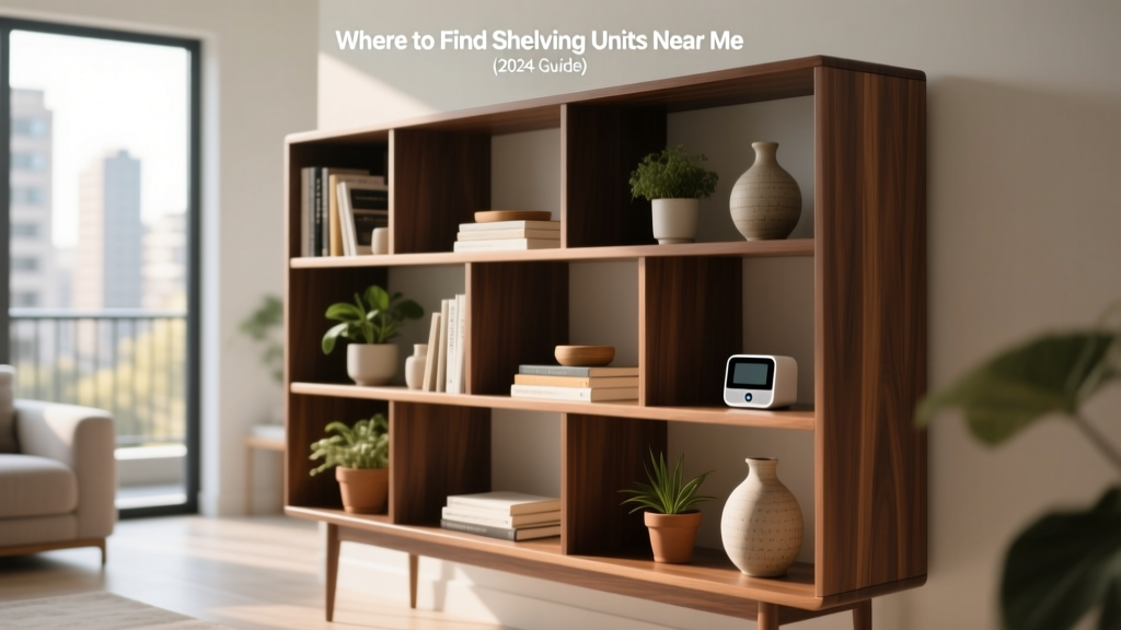 Where to Find Shelving Units Near Me (2024 Guide)
