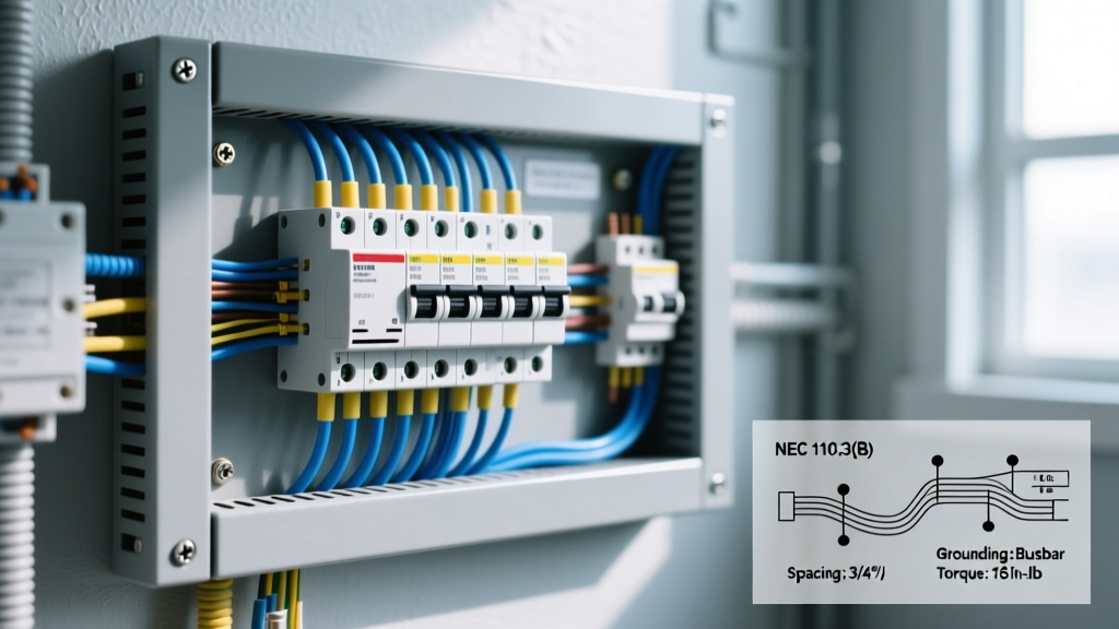 Electrical Distribution Panel Wiring: NEC Code Rules