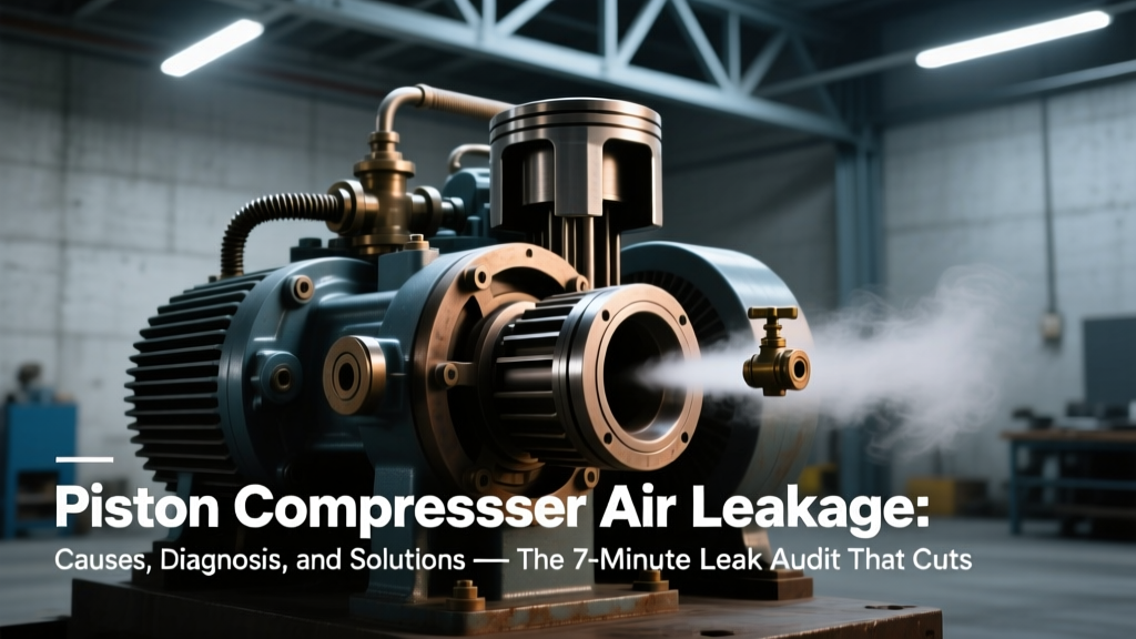Piston Compressor Air Leak Fixes: Cut Energy Bills 18–32%