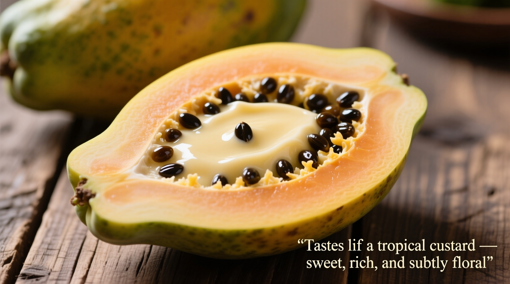 Pawpaw Taste Profile: Banana, Mango & Tropical Custard Blend