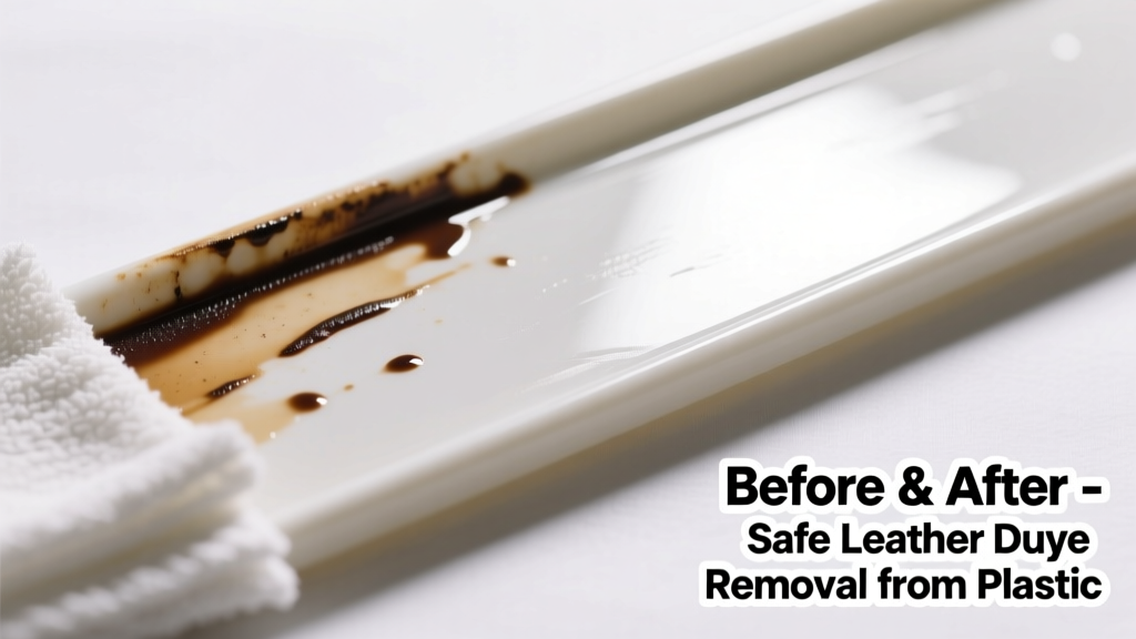How to Remove Leather Dye from Plastic Surfaces Safely