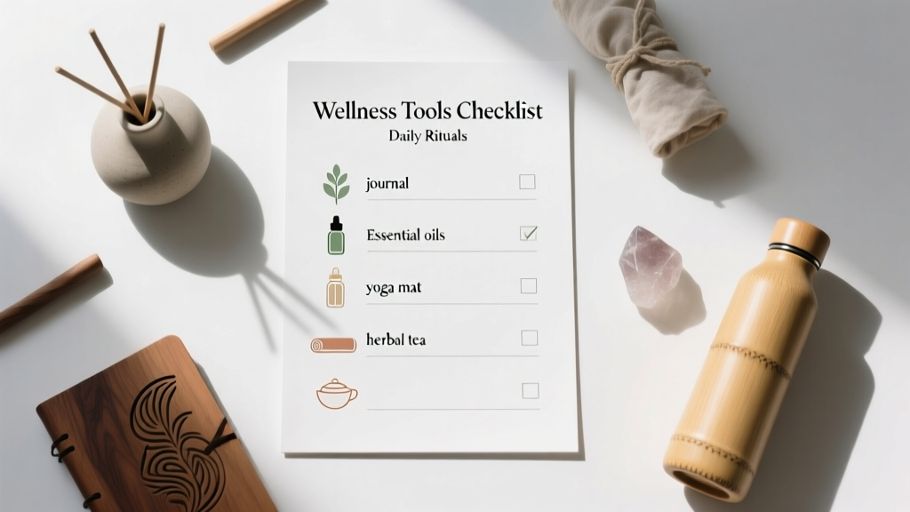 Wellness Tools Checklist: A Practical, Evidence-Informed Inventory for Home and Daily Life
