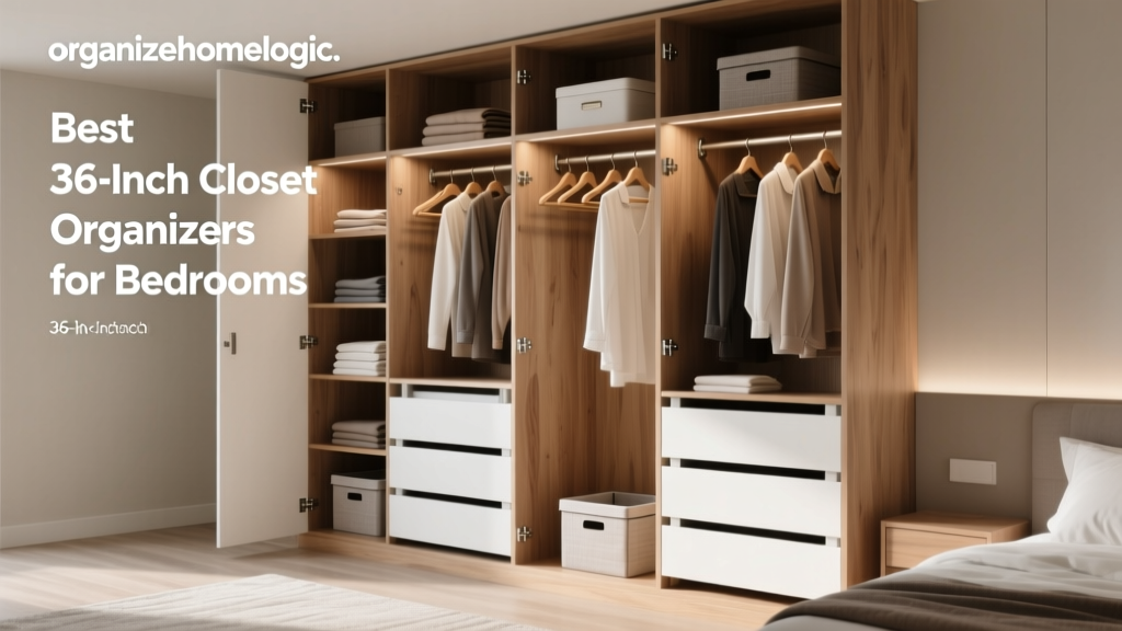 Best 36-Inch Closet Organizers for Bedrooms