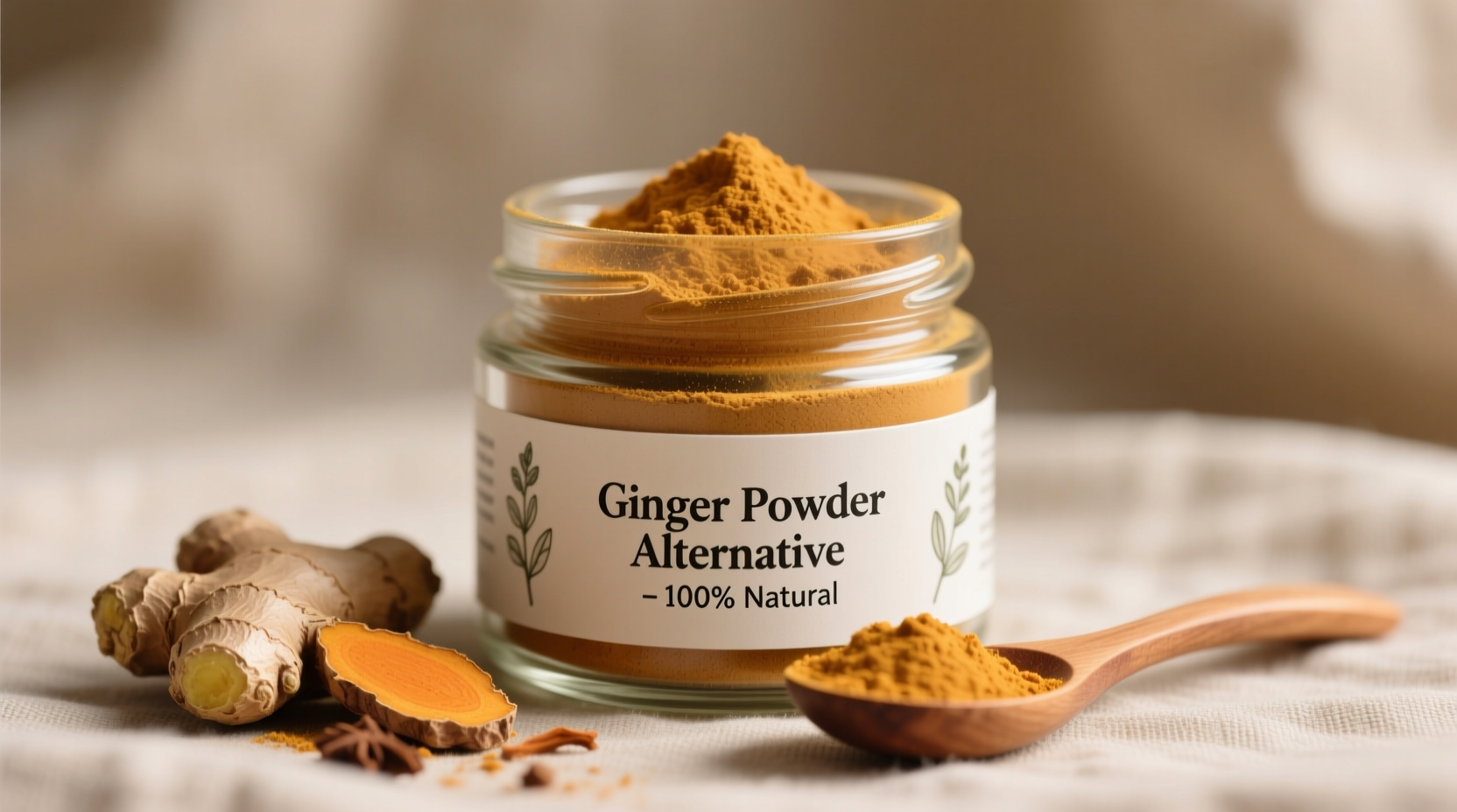 substitute fresh ginger for ginger powder