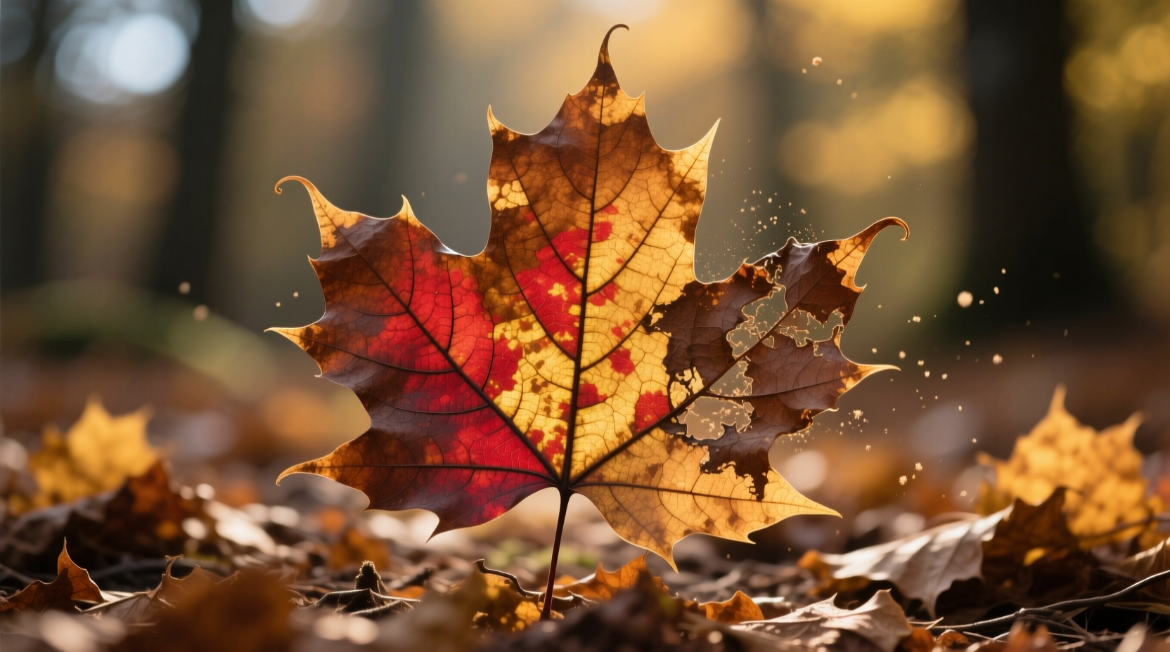 why do leaves turn brown in the fall