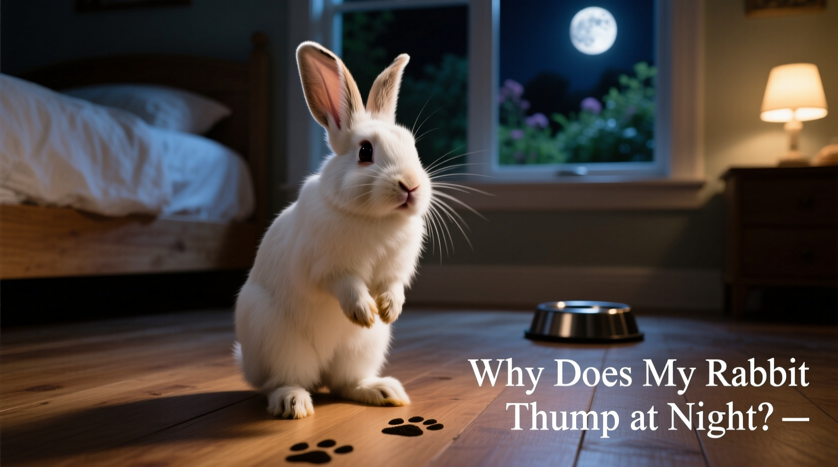 why does my rabbit thump at night decoding bunny communication
