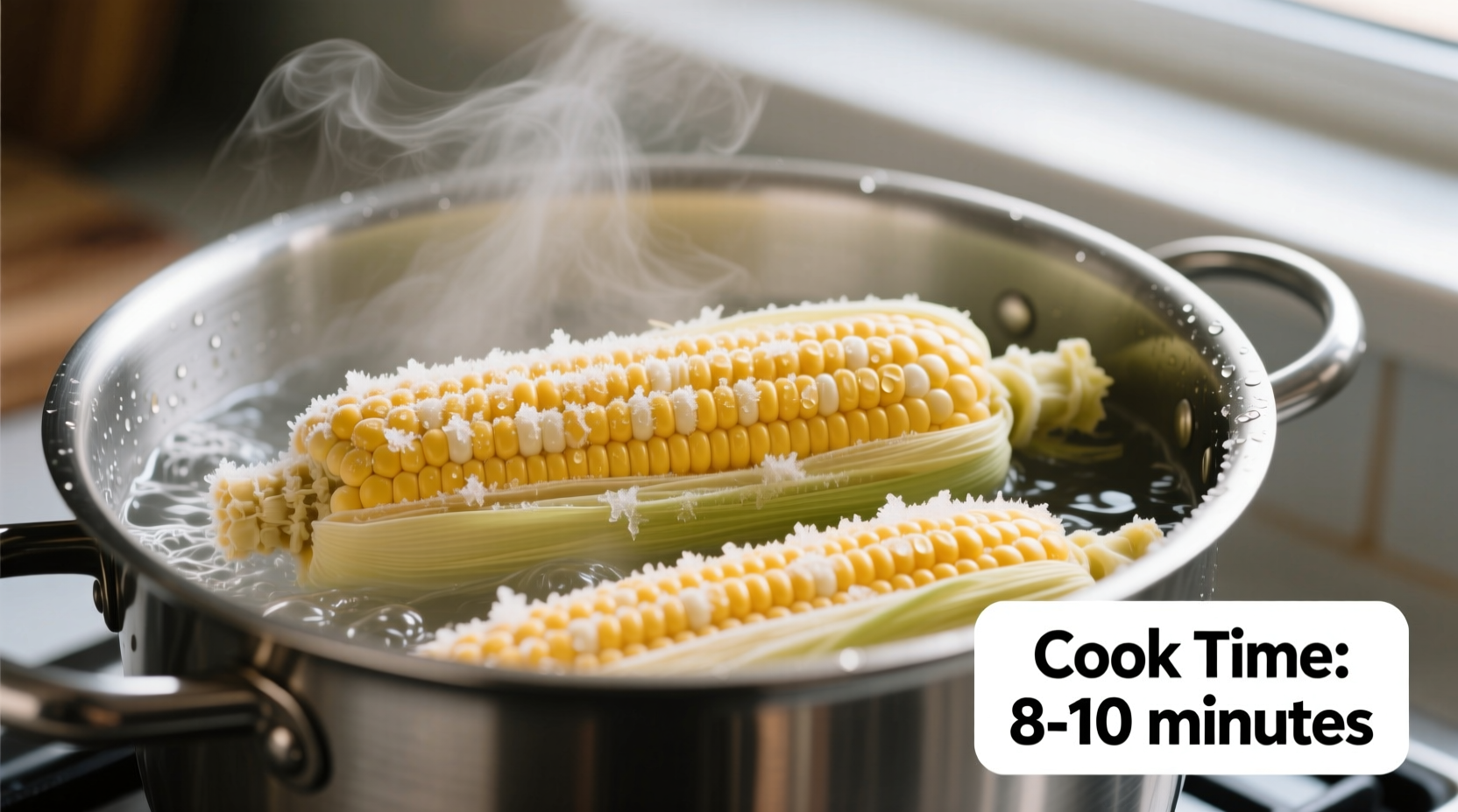 Frozen Corn on Cob Cooking Times: 5-7 Minutes Perfect