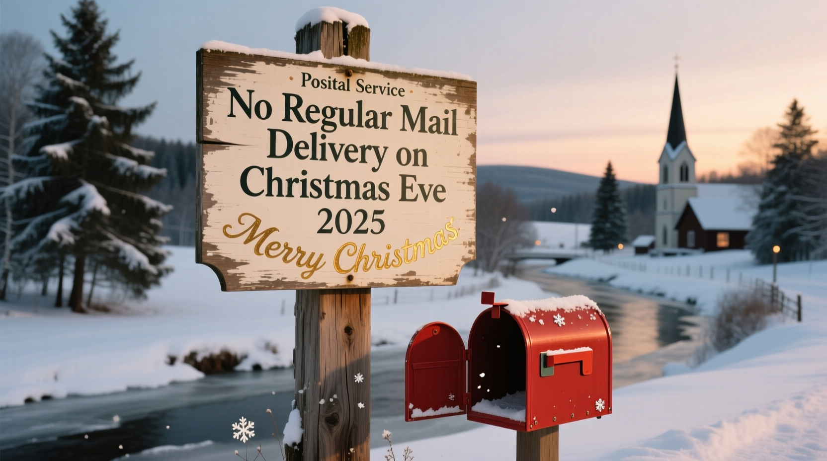is there mail on christmas eve