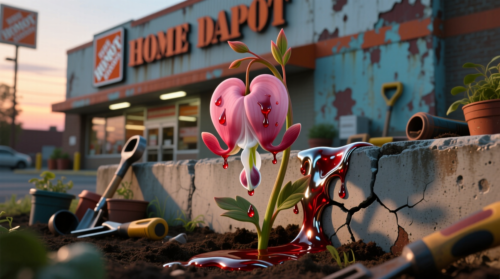 bleeding heart home depot
