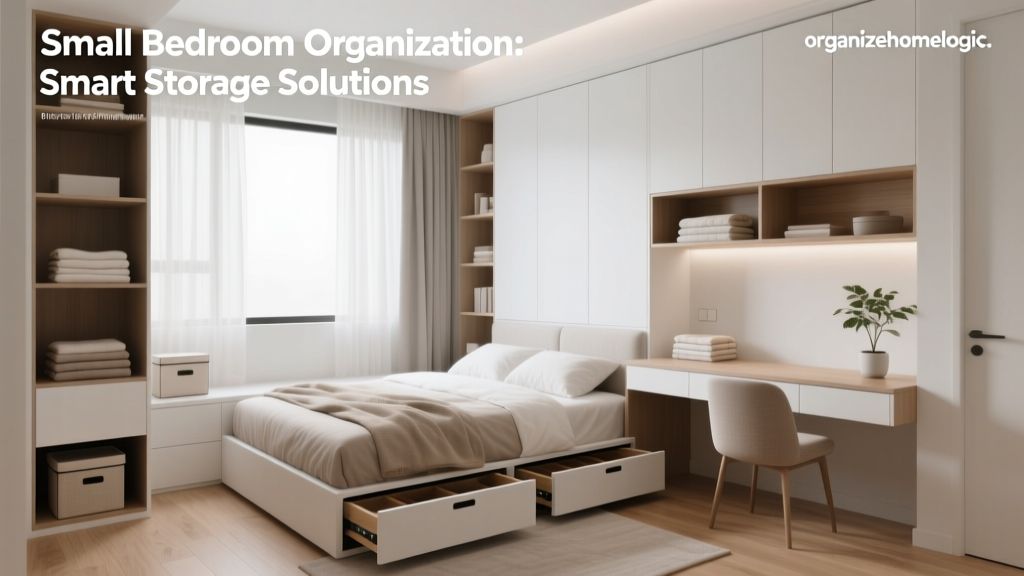 Small Bedroom Organization: Smart Storage Solutions