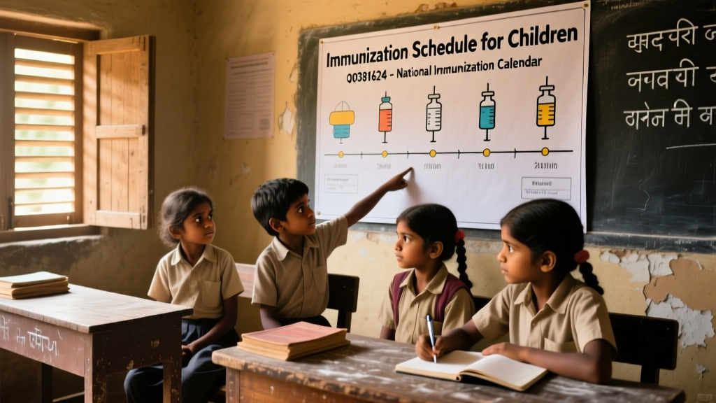Immunization Schedule for Children in India: Evidence-Based Guidance for Parents and Health Workers