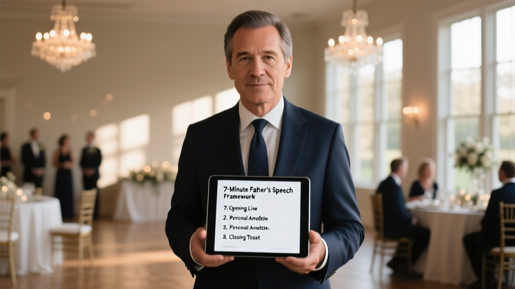 Father's Wedding Speech Guide: Stress-Free & Authentic