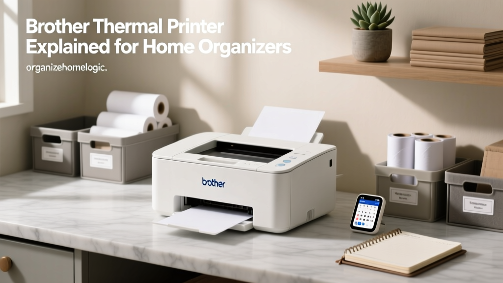 Brother Thermal Printer Explained for Home Organizers