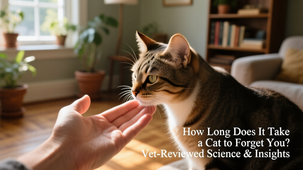 Cat gently head-butting a person’s hand, showing affectionate bonding behavior