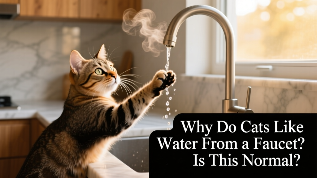 Why Do Cats Like Water From a Faucet? Is This Normal?
