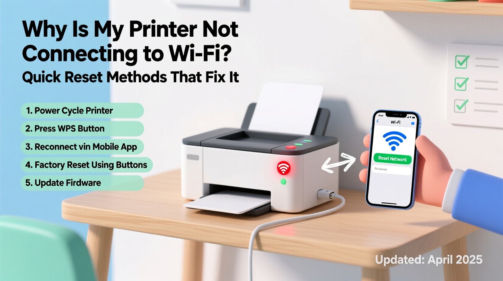 why is my printer not connecting to wifi quick reset methods that fix it