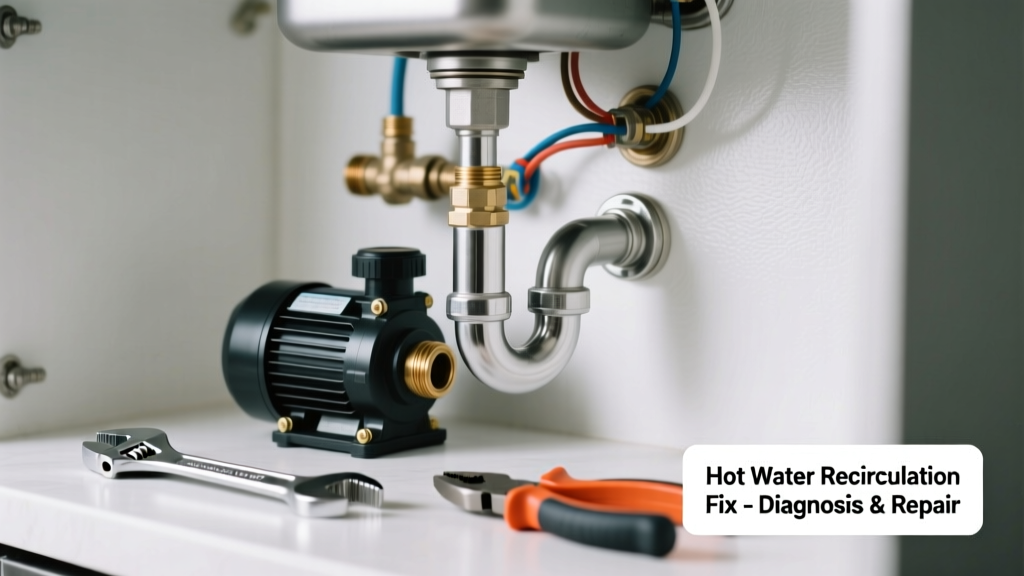 Hot Water Recirculation Not Working in Kitchen Fix