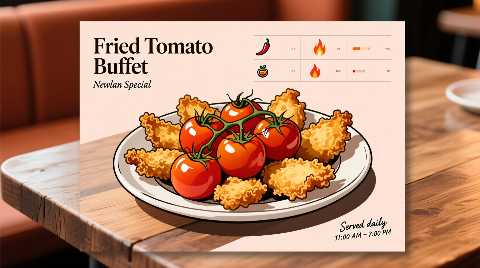 Fried Tomato Buffet Location & Menu Facts (Not in Newnan)