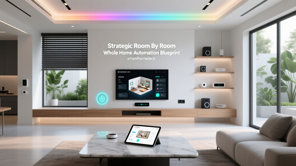 Strategic Room By Room Whole Home Automation Blueprint