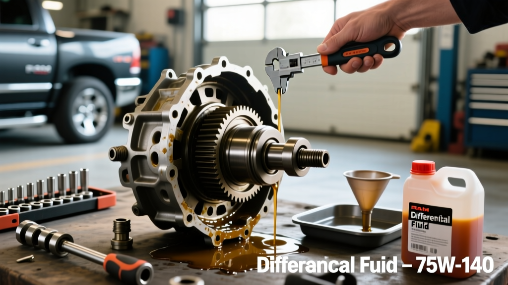 Ram 1500 Rear Differential Fluid Change: Step-by-Step Guide