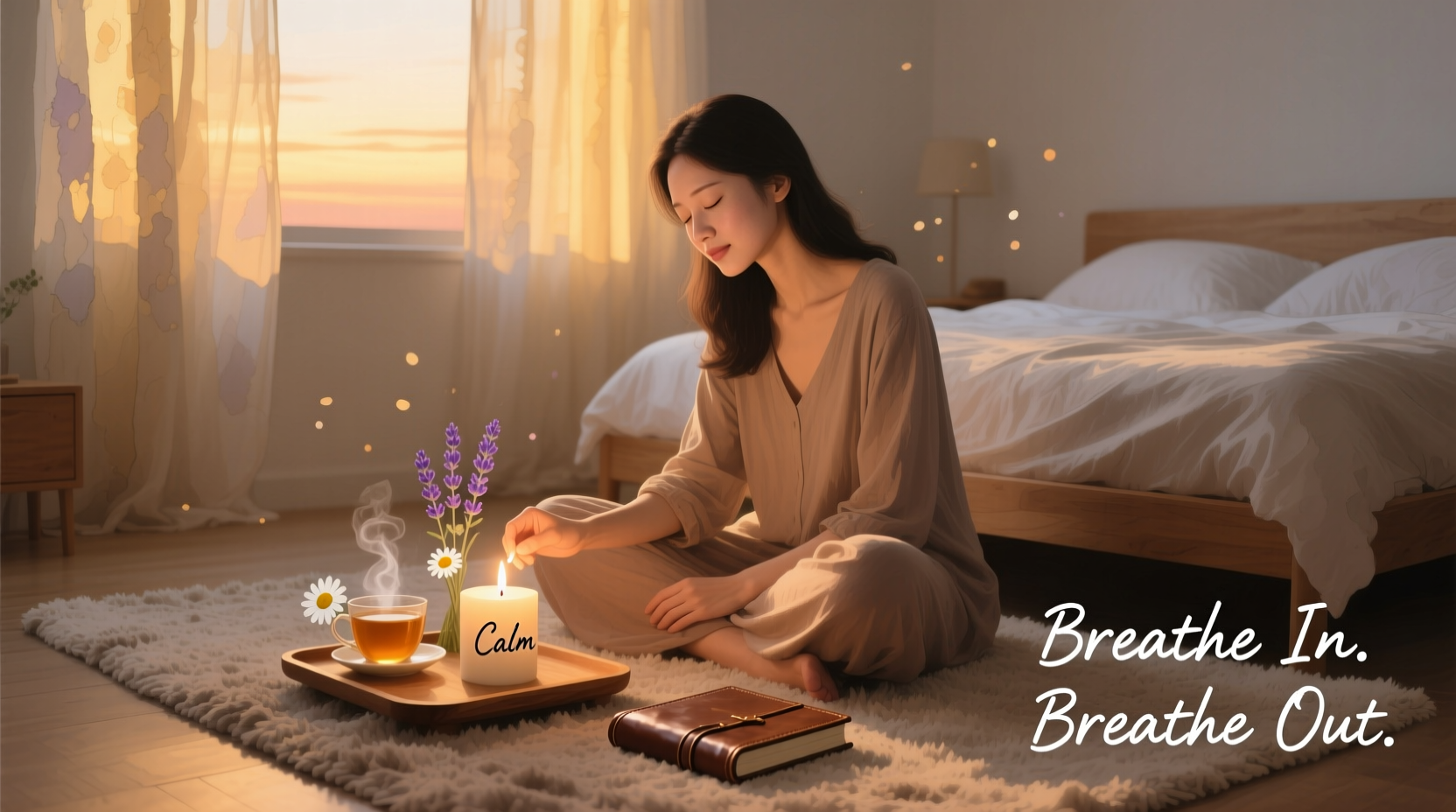 how to create a calming bedtime ritual without screens