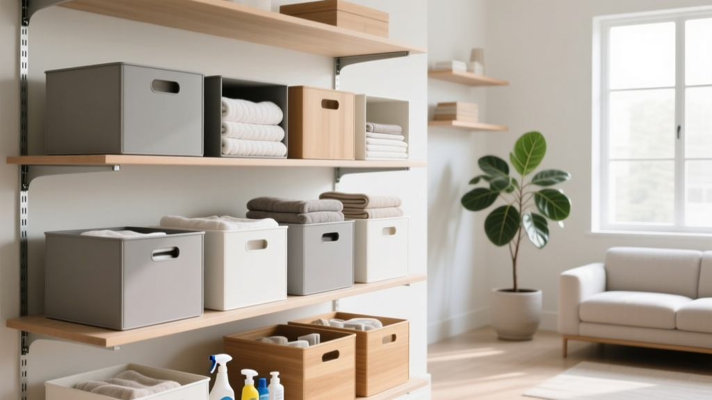 Cube Organizer Bins That Fit Standard Shelves