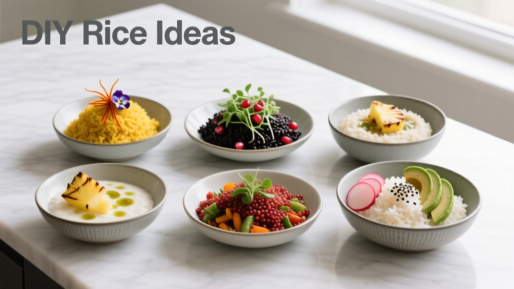 12 Creative DIY Rice Ideas That Transform Everyday Grains Into Global Flavor Experiences