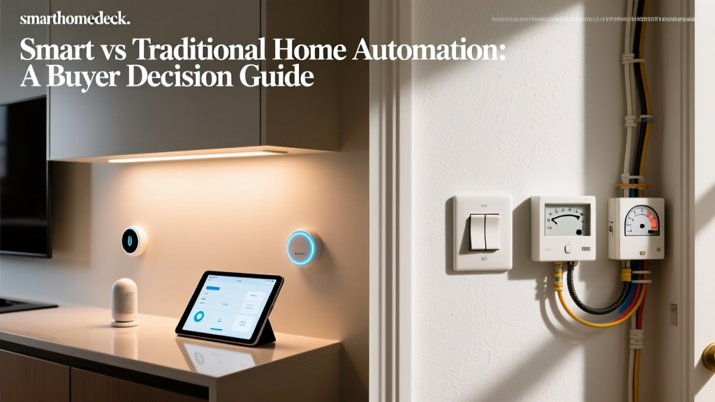 Smart vs Traditional Home Automation: A Buyer Decision Guide